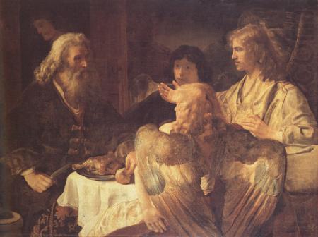 Abraham and the three Angels (mk33), Jan victors